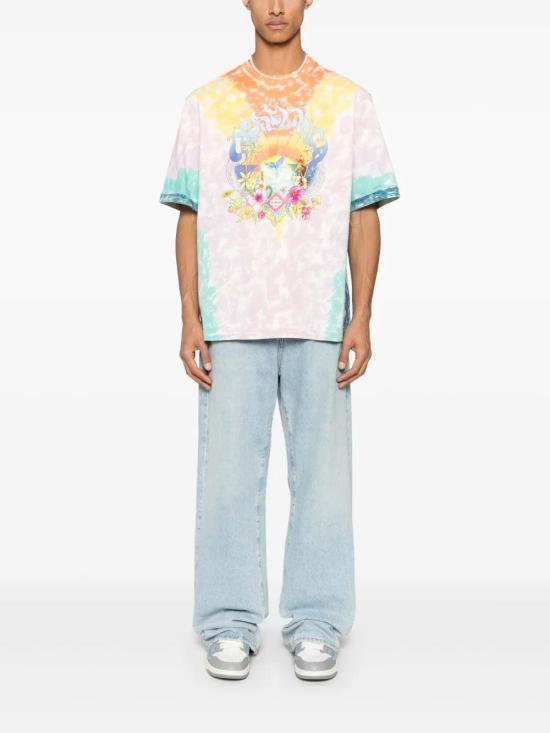 25SS 카사블랑카 반팔 티셔츠 MS25JTS027 01 S - CASABLANCA