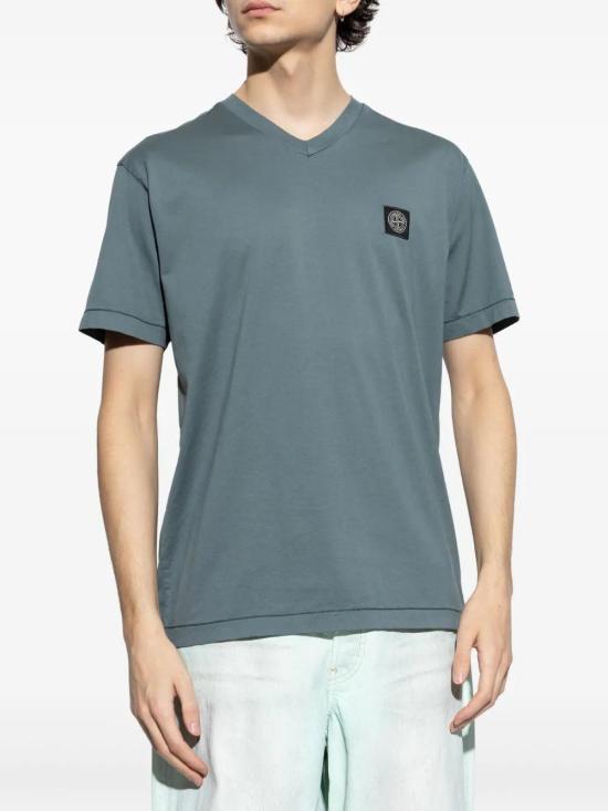 25FW 스톤 아일랜드 반팔 티셔츠 K1S152100001S0013 V0053 DS026047 - STONE ISLAND