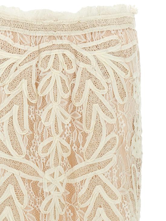 25SS 파로쉬 숏 스커트 D621506NIXIE101 White - PAROSH