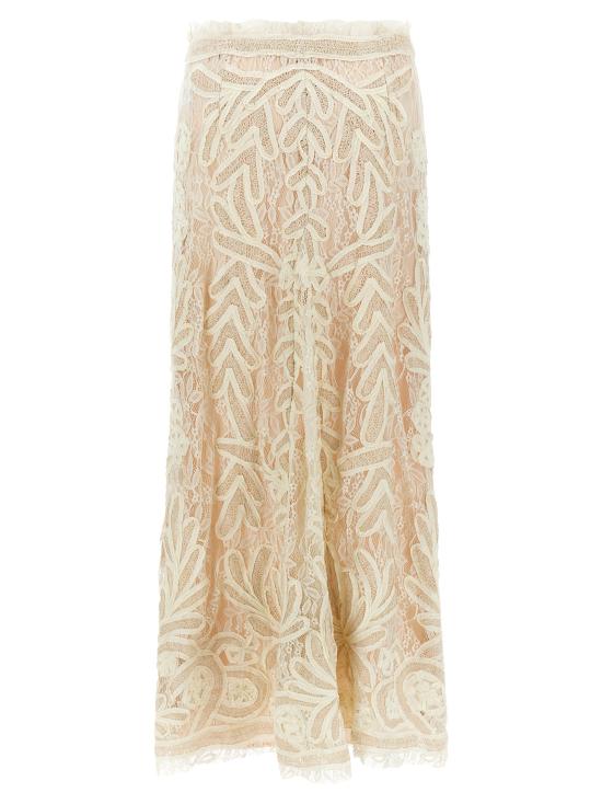 25SS 파로쉬 숏 스커트 D621506NIXIE101 White - PAROSH