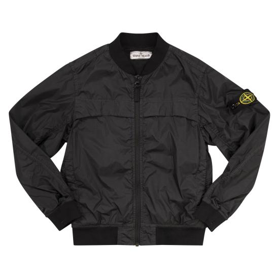 25SS [키즈] 스톤 아일랜드 캐주얼 자켓 K1S164100003 BLACK