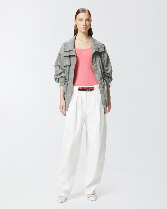 24FW 핑코 라운지 웨어 100807A2C1 N55 Coral assolato - PINKO