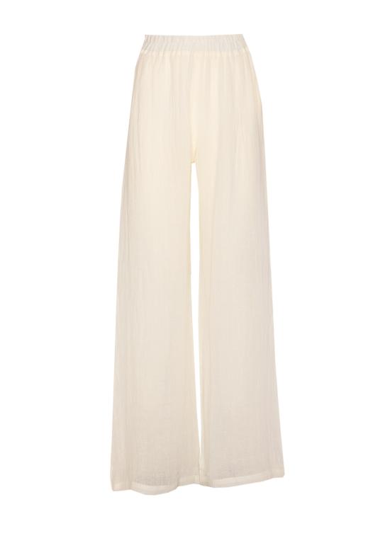 25SS MAURIZIO 스트레이트 팬츠 W01392179 OFF WHITE White