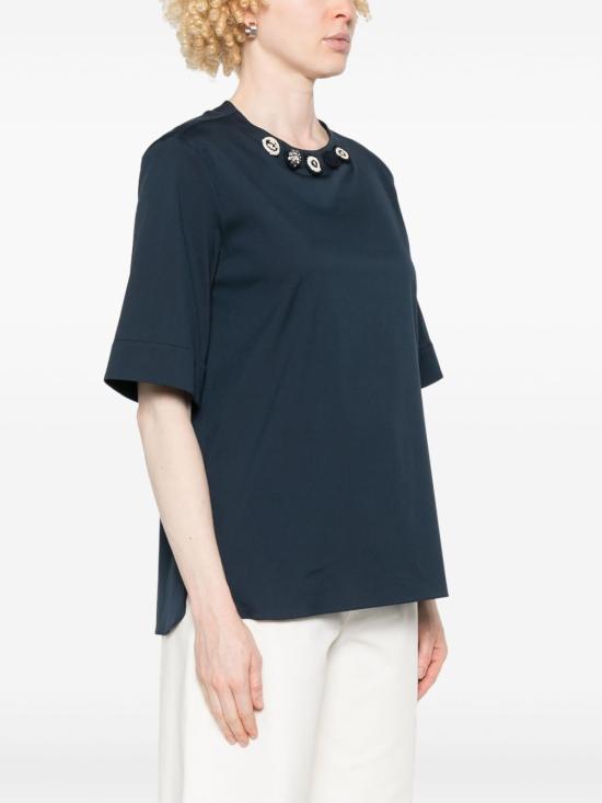 25SS 막스마라 블라우스 2519111011600 057 Blue - MAX MARA