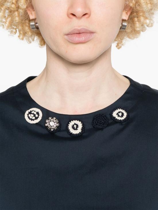 25SS 막스마라 블라우스 2519111011600 057 Blue - MAX MARA