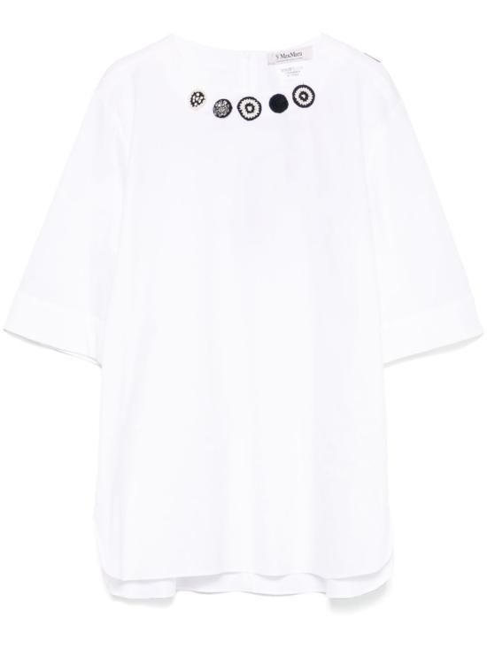 25SS 막스마라 블라우스 2519111011600 069 White