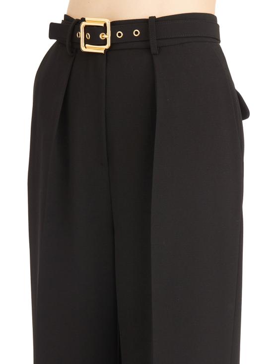 25SS 엘리자베타프랜치 스트레이트 팬츠 LPA09552E2110 Black - ELISABETTA FRANCHI