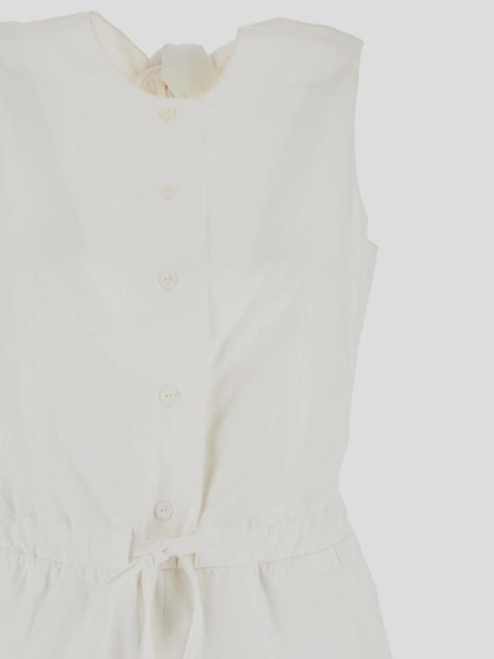 25SS 파투 숏 원피스 JU0030017 001W White - PATOU