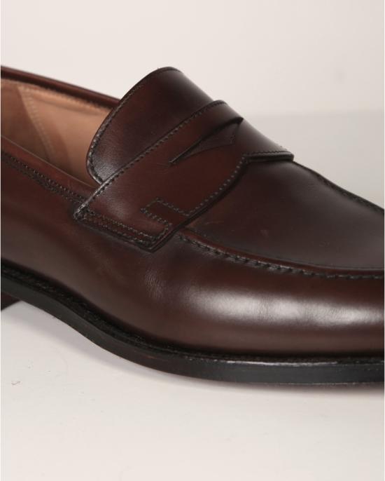  크로켓 앤 존스 로퍼 25351AB02L1 DARK BROWN BURNISHED DOM - CROCKETT&JONES