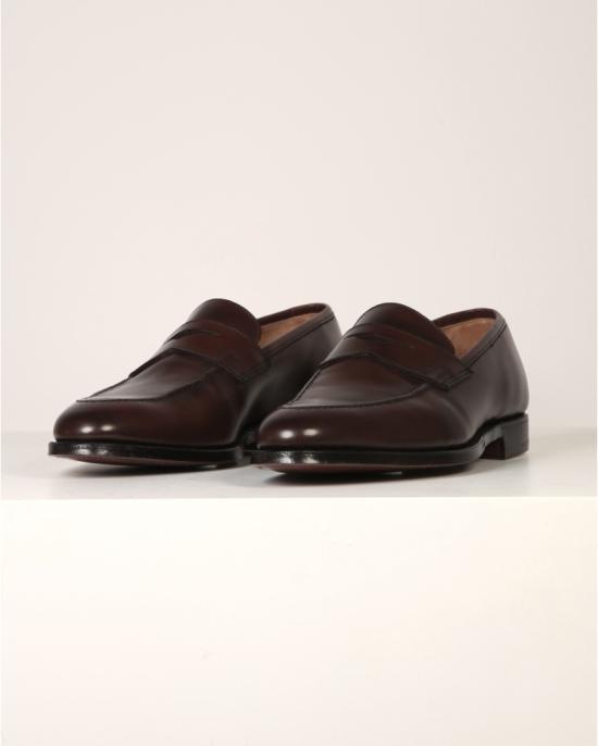  크로켓 앤 존스 로퍼 25351AB02L1 DARK BROWN BURNISHED DOM - CROCKETT&JONES