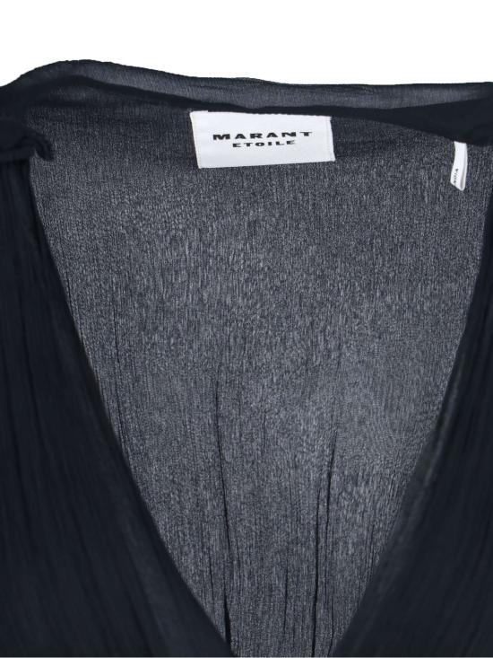 25SS 이자벨마랑에뚜왈 롱 원피스 RO0668FA C1J07E 01BK Black - ISABEL MARANT ETOILE