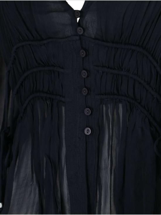 25SS 이자벨마랑에뚜왈 블라우스 HT0552FA C1J07E 01BK Black - ISABEL MARANT ETOILE