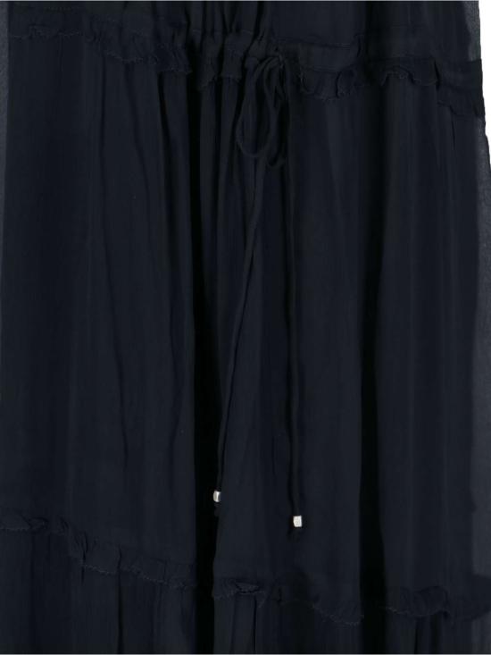 25SS 이자벨마랑에뚜왈 롱 원피스 RO0669FA C1J07E 01BK Black - ISABEL MARANT ETOILE