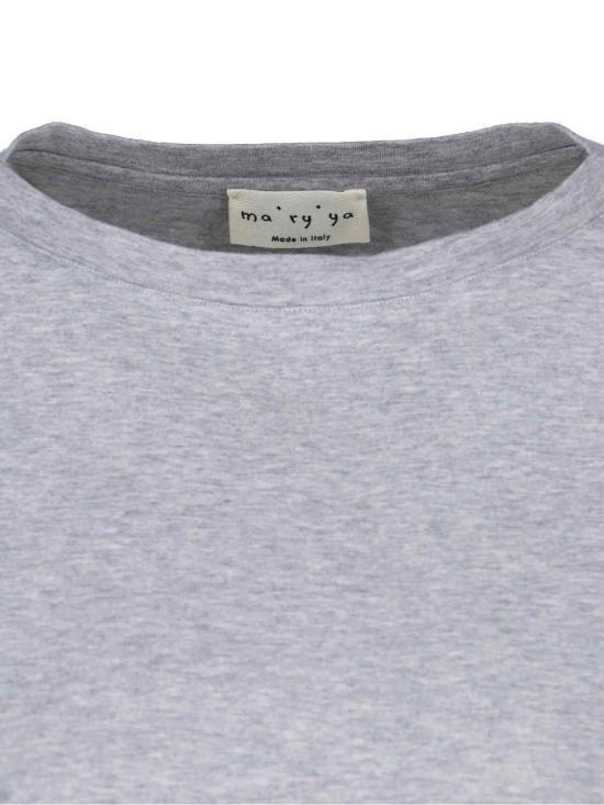 25SS 마리아 긴팔 티셔츠 YPJ092 G3 Grey - MA RY YA