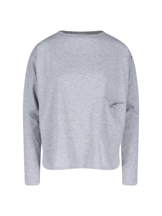 25SS 마리아 긴팔 티셔츠 YPJ092 G3 Grey