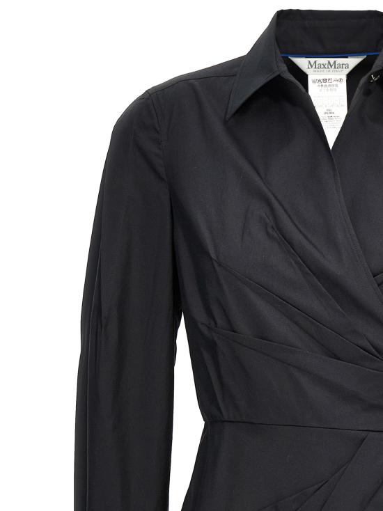 25SS 막스마라 미디 원피스 2511221082600003 Black - MAX MARA