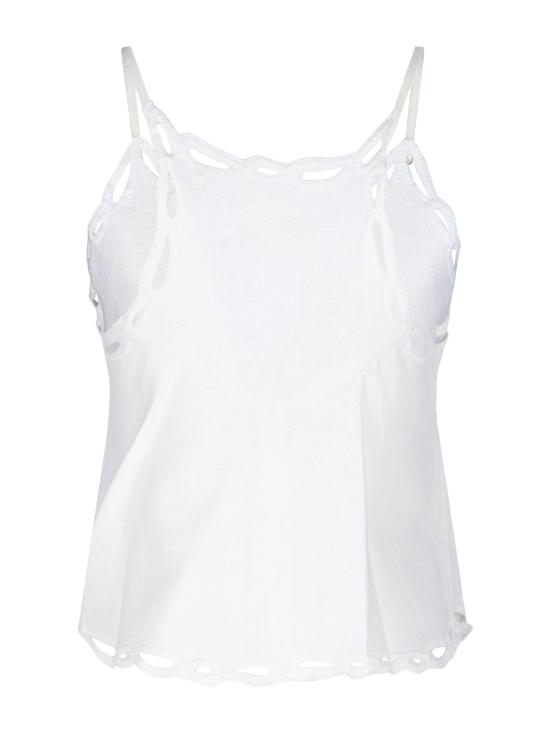 25SS 이자벨마랑에뚜왈 민소매 티셔츠 HT0537FA C1J12E 20WH White - ISABEL MARANT ETOILE