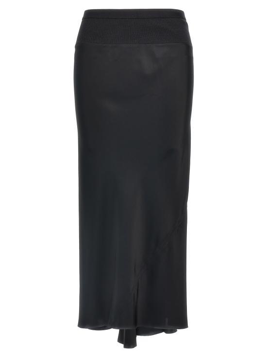 25SS 릭 오웬스 미디 스커트 RP01E7343SCH09 Black