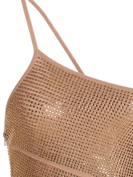  안드레아 아다모 숏 스커트 ADFW22DR05772475001 Beige - ANDREA ADAMO