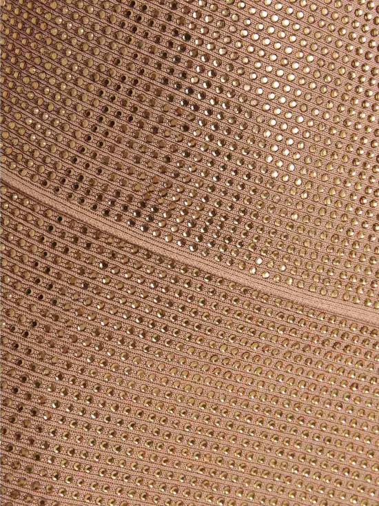  안드레아 아다모 숏 스커트 ADFW22DR05772475001 Beige - ANDREA ADAMO