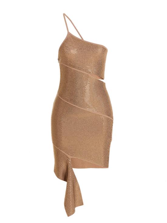  안드레아 아다모 숏 스커트 ADFW22DR05772475001 Beige