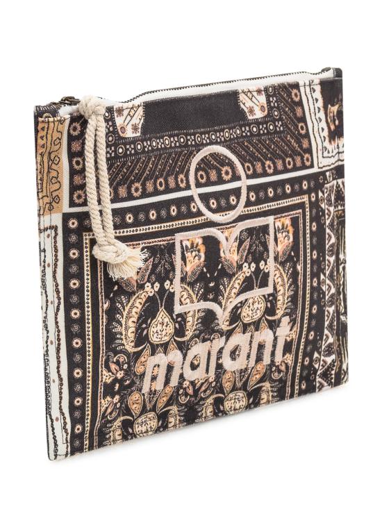 25SS 이자벨마랑 클러치/파우치 25PPO0046FAC1X11M 01BK BLACK - ISABEL MARANT