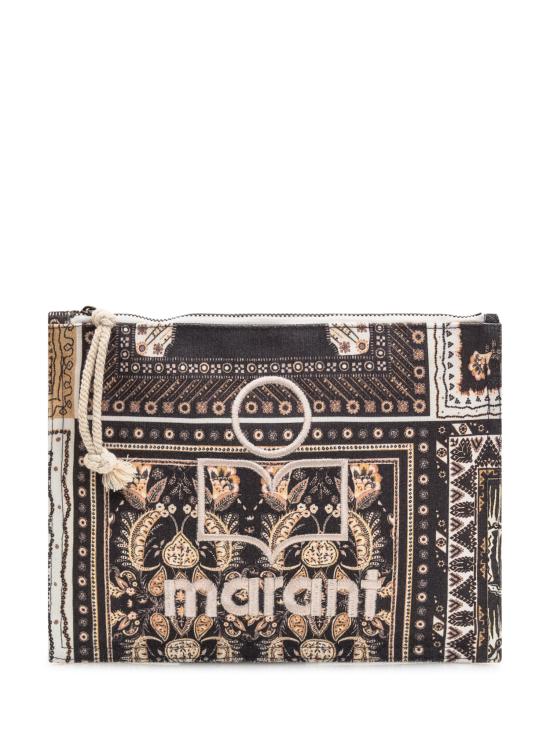 25SS 이자벨마랑 클러치/파우치 25PPO0046FAC1X11M 01BK BLACK