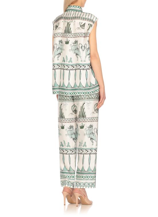 25SS 파비아나 필리피 셔츠 CAD275F597 L455VR1 White - FABIANA FILIPPI