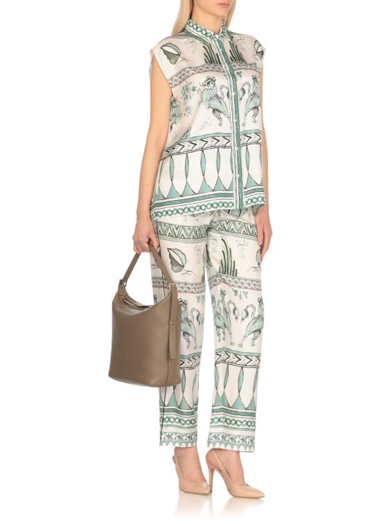 25SS 파비아나 필리피 셔츠 CAD275F597 L455VR1 White - FABIANA FILIPPI