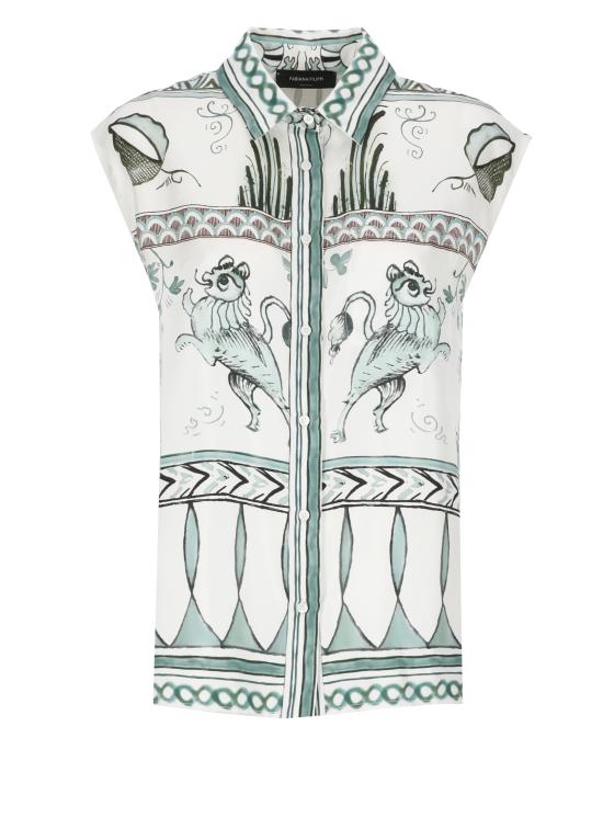 25SS 파비아나 필리피 셔츠 CAD275F597 L455VR1 White