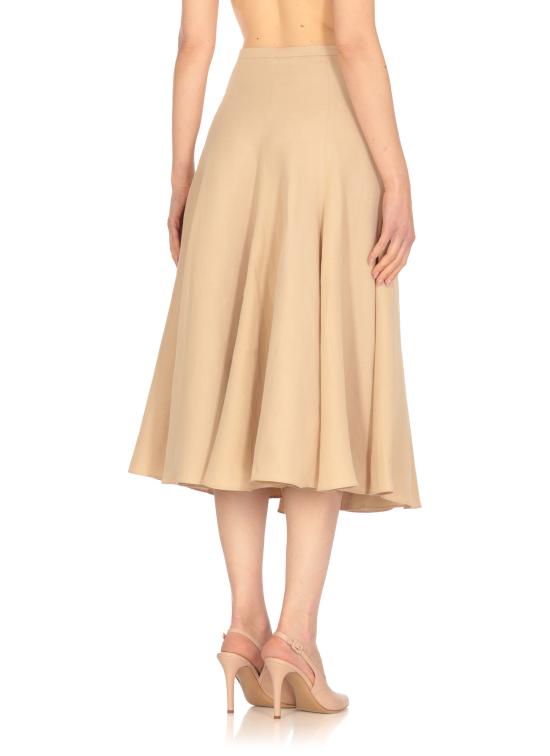 25SS 파비아나 필리피 미디 스커트 GND275F840 D5441261 Beige - FABIANA FILIPPI