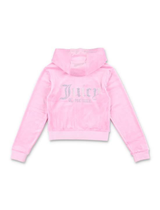 25SS [키즈] 쥬시꾸뛰르 탑 JCJBX6358 F89 PINKY LILAC CHIFFON - JUICY COUTURE