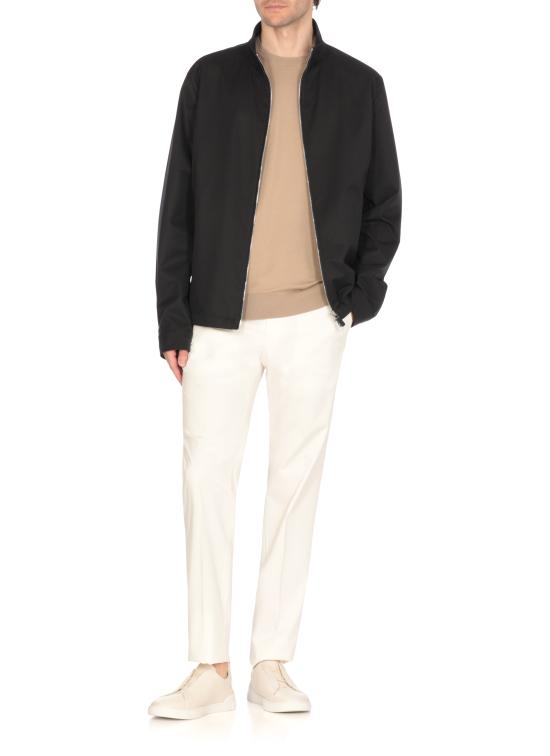 25SS 에르메네질도제냐 반팔 티셔츠 UFC90A9 C10N02 Beige - ERMENEGILDO ZEGNA