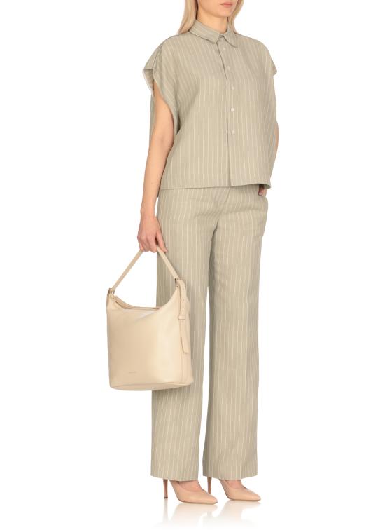 25SS 파비아나 필리피 셔츠 CAD275F601 L392VR1 Green - FABIANA FILIPPI