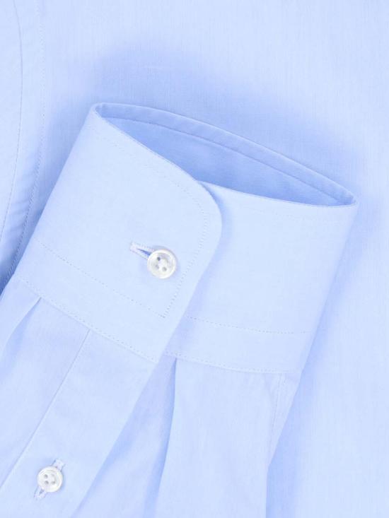  라보라토리오 델 카르민 긴팔 셔츠 ROH686G40195300 Blue - LABORATORIO DEL CARMINE