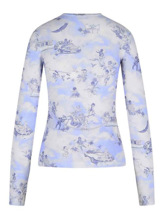  오프화이트 긴팔 티셔츠 OWAD136S25JER0034201 Multicolour - OFF WHITE