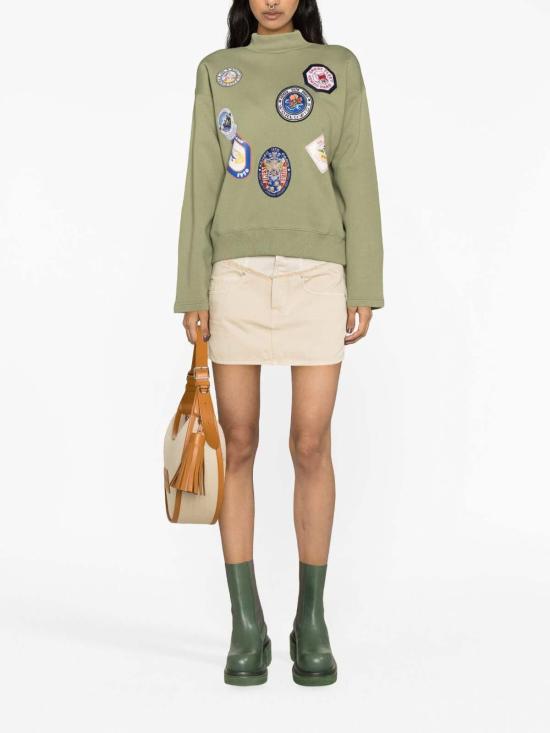  겐조 스웨터 FD62SW0554MB61 Green - KENZO