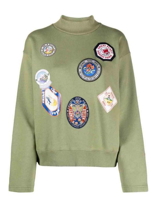  겐조 스웨터 FD62SW0554MB61 Green