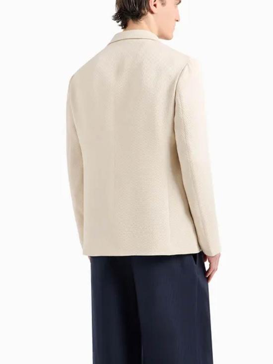  조르지오 아르마니 수트 자켓 GM000003TE10228F1005 White - GIORGIO ARMANI