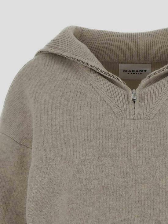  이자벨마랑에뚜왈 스웨터 PU0510FAB3L06E02LY Light Grey - ISABEL MARANT ETOILE