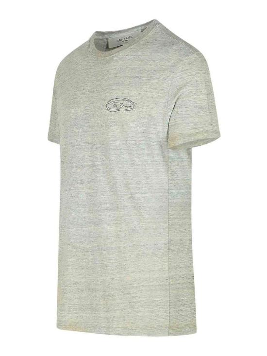  골든구스 반팔 티셔츠 GMP01220P00187560267 Grey - GOLDEN GOOSE