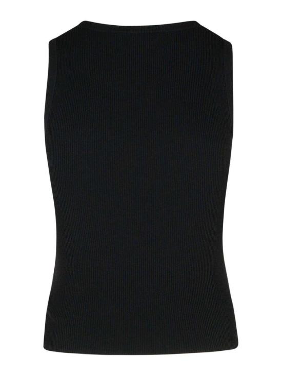  모스키노 민소매 티셔츠 088732031555 Black - MOSCHINO