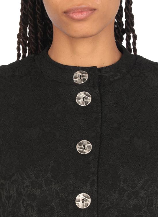 25SS 산크타무에르테 가디건 S53 BLACK Black - SANCTAMUERTE