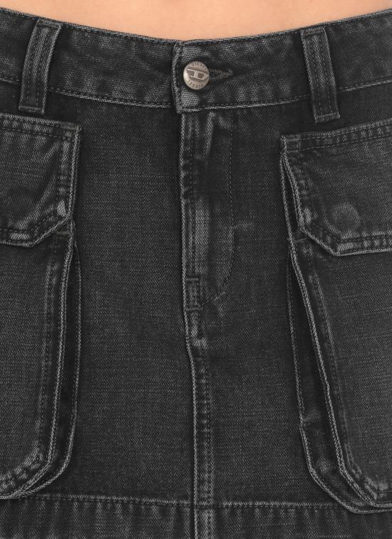 25SS 디젤 숏 스커트 A15784 007Z902 Black - DIESEL