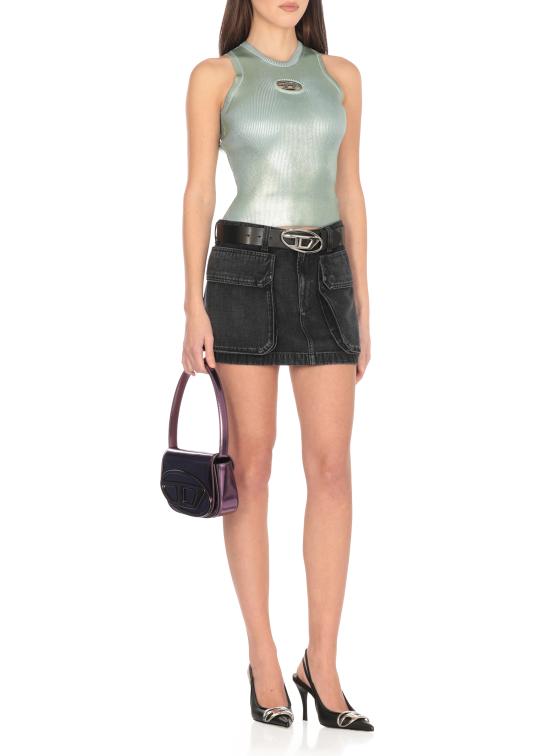 25SS 디젤 민소매 티셔츠 A17695 0AKBS5BH Green - DIESEL