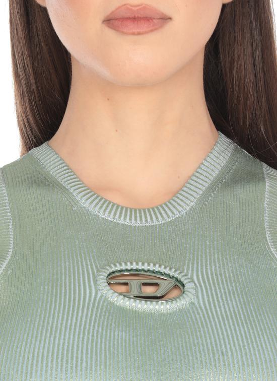 25SS 디젤 민소매 티셔츠 A17695 0AKBS5BH Green - DIESEL