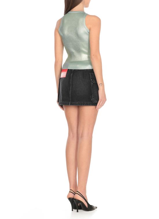 25SS 디젤 민소매 티셔츠 A17695 0AKBS5BH Green - DIESEL