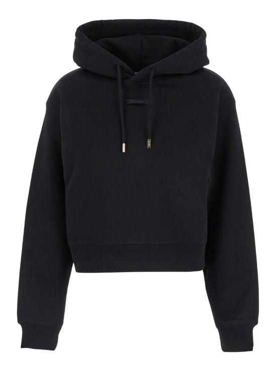 25FW 자크뮈스 후드 티셔츠 241JS1622341990 Black