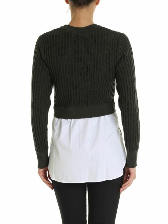  겐조 긴팔 티셔츠 2TO1575AP01 Green - KENZO