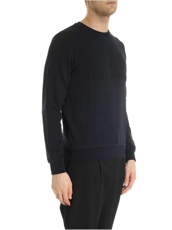  칼라거펠트 긴팔 티셔츠 705013592910690 Blue - KARL LAGERFELD